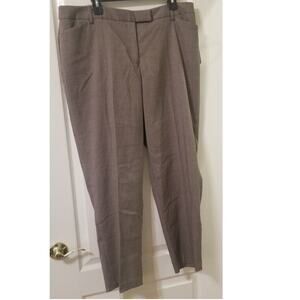 NWT's - Dalia Collection Woman's  Dress Pants Casual Zip up Belt Loop Size 16W